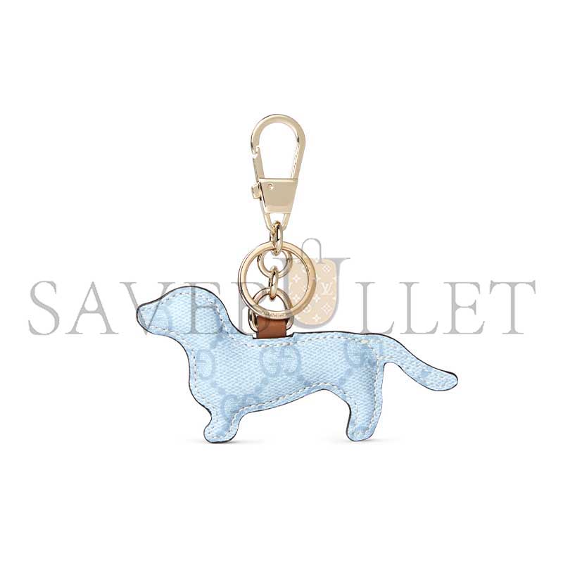 GUCCI DOG-SHAPED BAG CHARM 821812